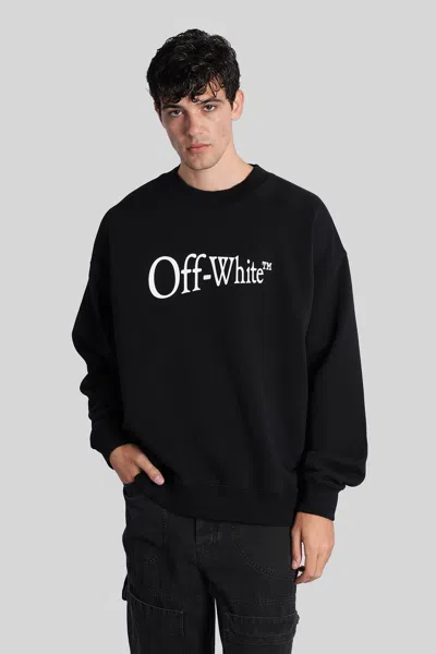 Off-white Sweatshirt In Black Cotton