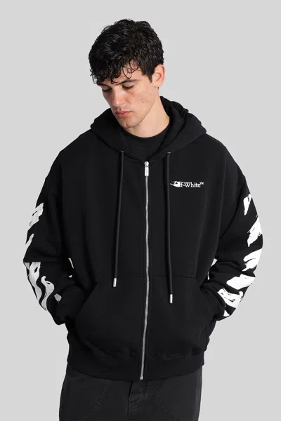 Off-white Sweatshirt In Black Cotton
