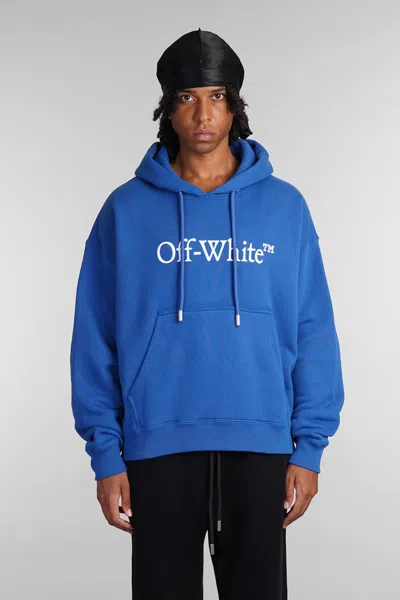 Off-white Man Sweatshirt Blue Size L Cotton