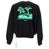 Off-white Sweatshirt Mushroom Print In Black
