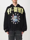 Off-white Fresco Star Over Hoodie In Black