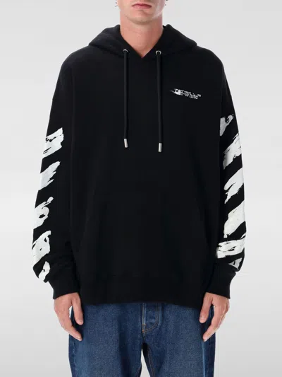 OFF-WHITE SWEATSHIRT OFF-WHITE MEN COLOR BLACK,H42970002