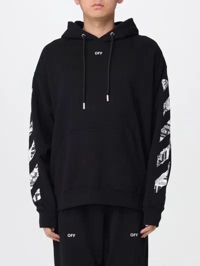 OFF-WHITE SWEATSHIRT OFF-WHITE MEN COLOR BLACK,H48839002