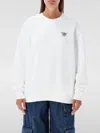Off-white Long-sleeved Sweater In Weiss