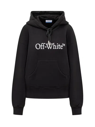 Off-white Sweatshirt Over Big Logo In Black