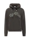 Off-white Men's Bacchus Skate Hoodie In Black