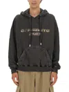 Off-white Sweatshirt With Print In Gray