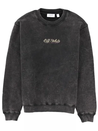 Off-white Sweatshirt With Print In Gray