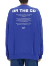 Off-white Sweatshirt With Venus Print In Blue