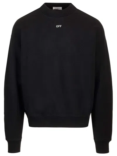 Off-white Dotted Arrow Diagonal Skate Sweatshirt In Multi