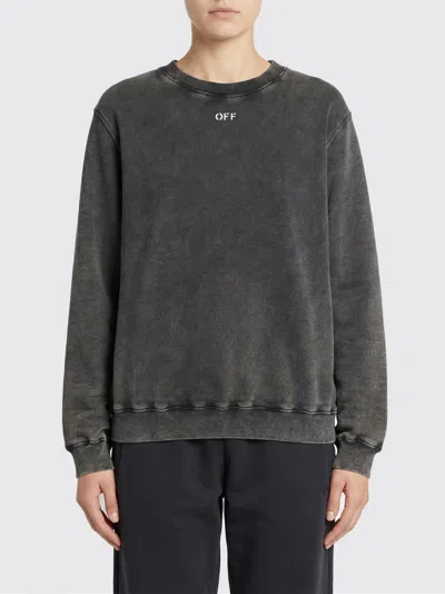 Off-white Sweatshirt  Damen Farbe Grau In Black