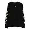 Off-white Arrow-print Sweatshirt In Black
