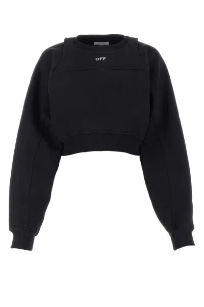 Off-white Sweatshirts In Black