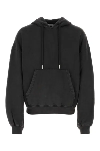 Off-white St. Matthew Over Cotton Hoodie Sweatshirt In Black