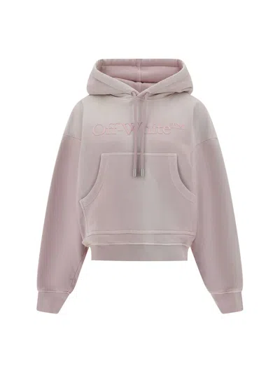 Off-white Sweatshirts In Burnished Lilac Burnished Lilac