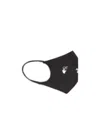 Off-white Swimm Logo-print Face Mask In Black