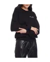 Off-white Swimming Man Crewneck Sweatshirt In Black
