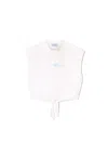 Off-white Sx_arrow Crop Top In White