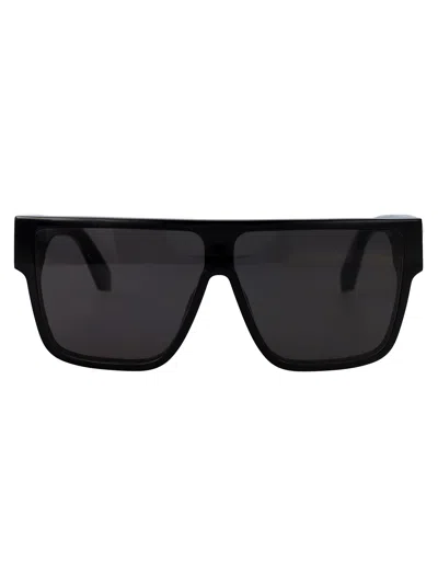 Off-white Syracuse Oversized-frame Sunglasses In Black Dark Grey