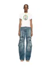 Off-white Fresco Oval T-shirt In 白色