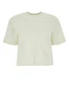 Off-white Off White Ivory Cotton Oversize T Shirt In White