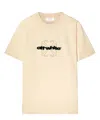 Off-white Off White T-shirts And Polos In Beige