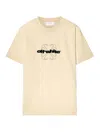 Off-white Off White T-shirts And Polos In Beige