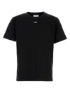 Off-white Black T-shirt With Arrow Print In Black
