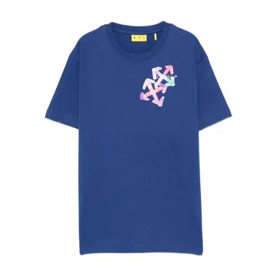 Off-white Kids' T-shirt In Blue