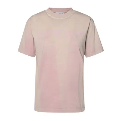 Off-white T-shirt In Burnished