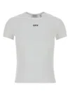 Off-white Fitted Tee In White