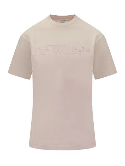 Off-white T-shirt Laundry Casual In Pink