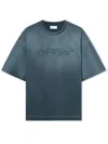 Off-white Vintage Round Neck Short Sleeve T-shirt In Multi