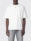 OFF-WHITE 티셔츠 남성 색상 화이트