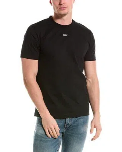 Pre-owned Off-white ™ T-shirt Men's In Black