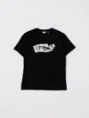 Off-white Logo-print T-shirt In Black