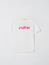 Off-white Type Logo Logo T-shirt In White
