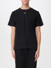 Off-white Black T-shirt With Arrow Print In Black