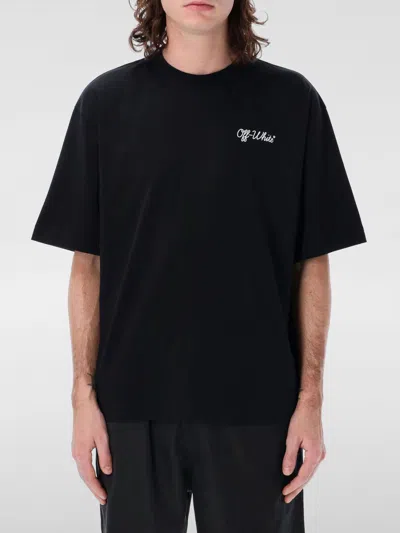OFF-WHITE T-SHIRT OFF-WHITE MEN COLOR BLACK,G70013002