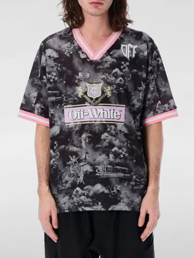 OFF-WHITE T-SHIRT OFF-WHITE MEN COLOR BLACK,G70029002