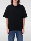 Off-white Graphic Print Short Sleeve Crew Neck T-shirt In Schwarz