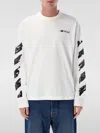 Off-white Arrow-print Long-sleeve T-shirt In White