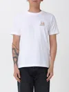 Off-white Graphic Print Crew Neck Short Sleeve Top In White