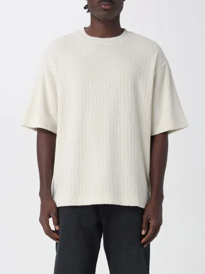 Off-white T-shirt  Men Color Yellow Cream