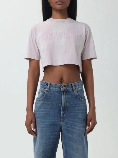 Off-white T-shirt  Woman Color Pink