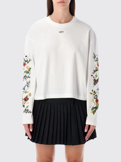 Off-white T-shirt  Woman Color White