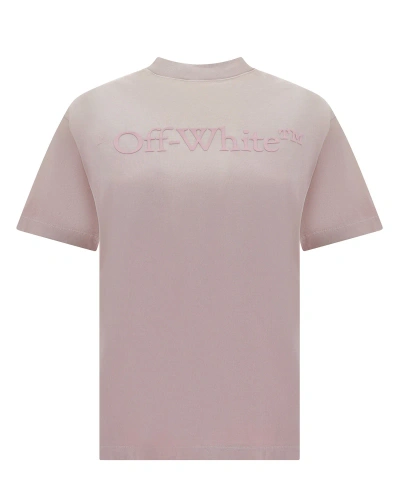 Off-white T-shirt In Pink