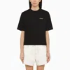 Off-white Black T-shirt With Arrow X-ray Motif In Black
