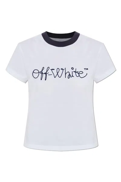 OFF-WHITE OFF-WHITE T-SHIRT WITH LOGO