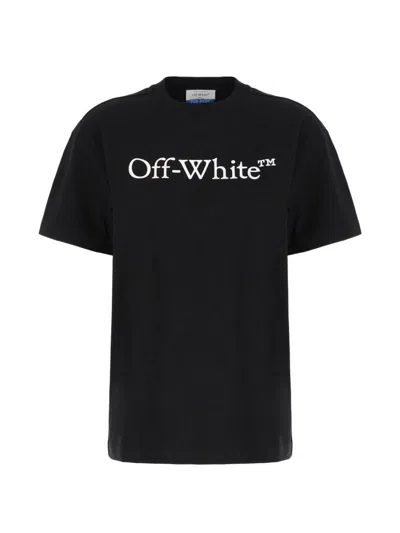 Off-white T-shirt With Lpogo In Black